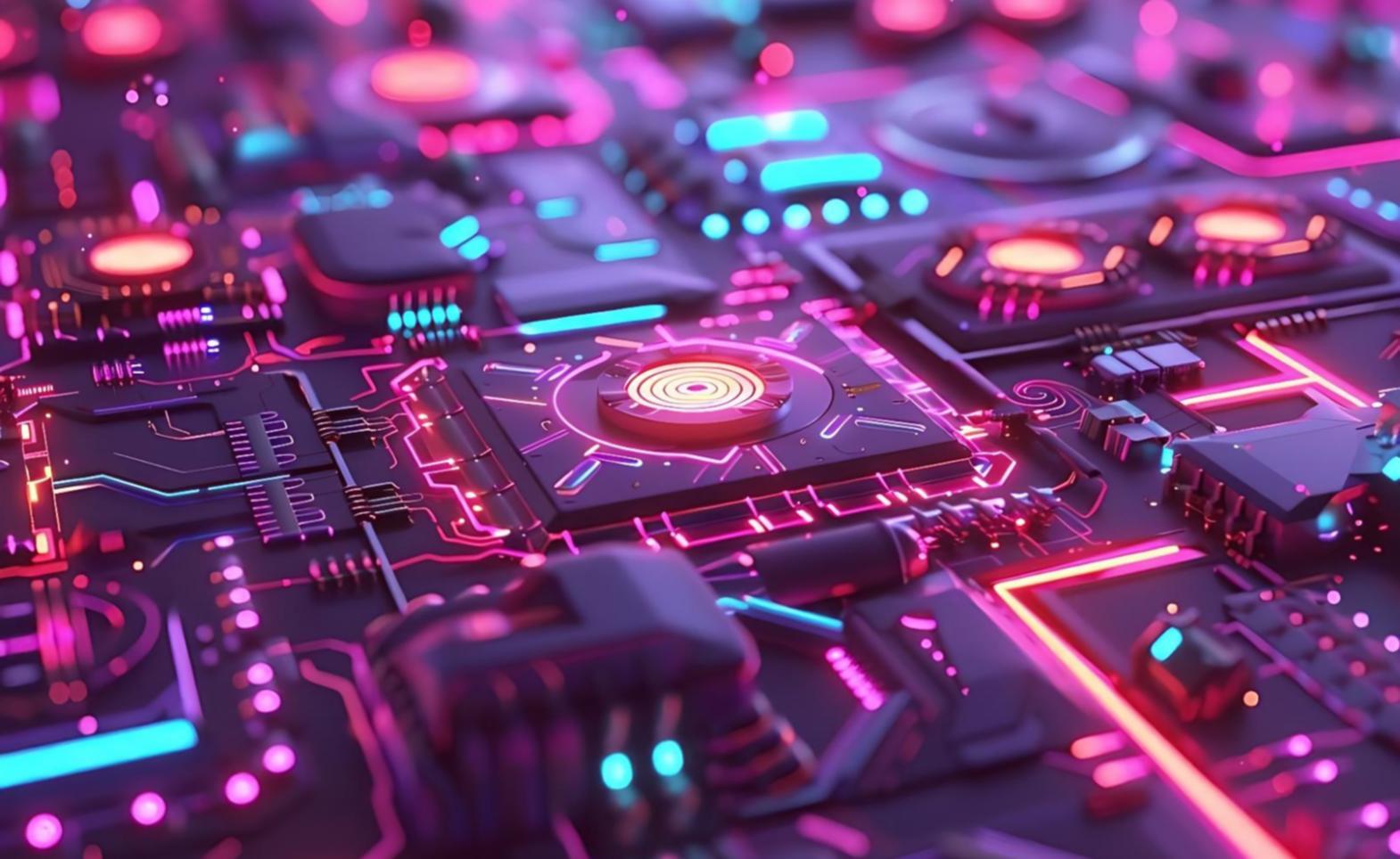 Moderne AR-Anwendung im Einsatz